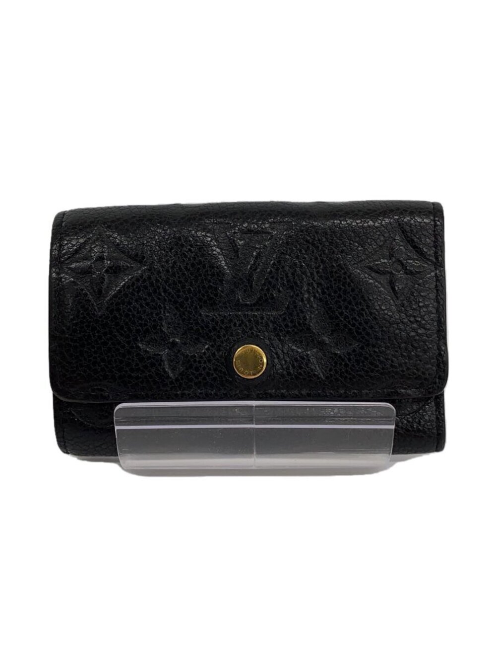 LOUIS VUITTON Multicles Monogram Empreinte Black Leather Accessories